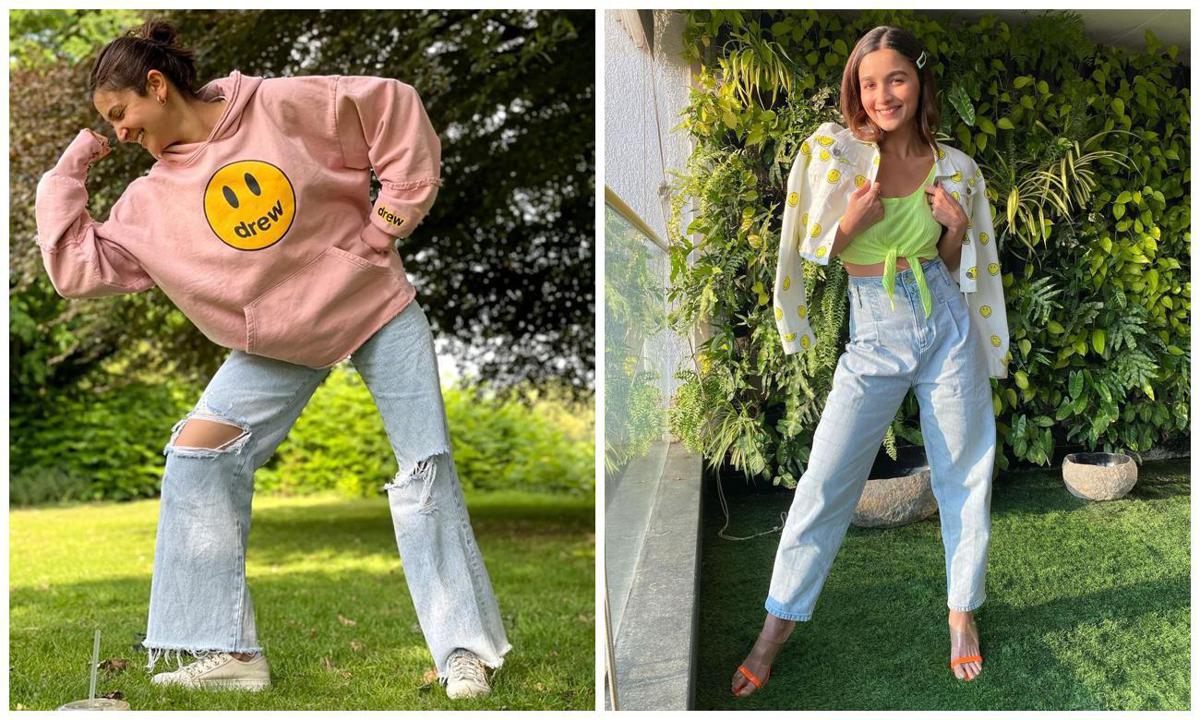 Alia Bhatt and Anushka Sharma Jeans Style