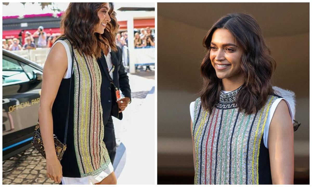 Deepika Padukone Picks A Louis Vuitton Shift Dress For Her First