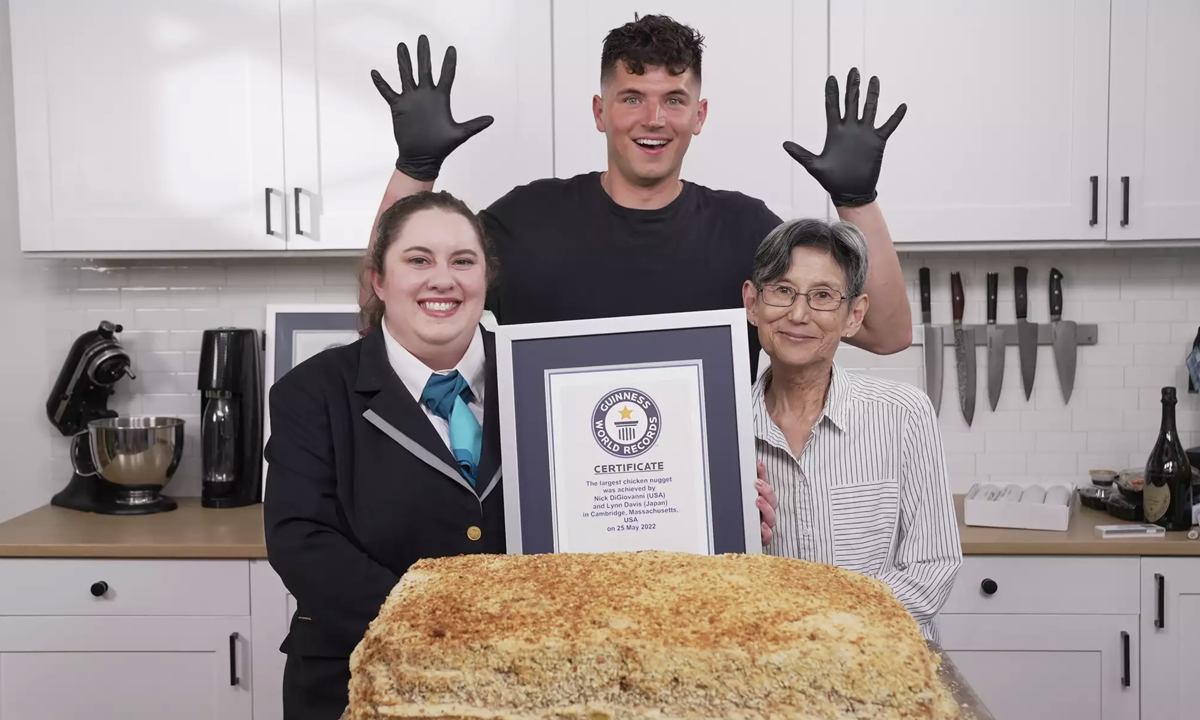 Chef duo creates world's largest chicken nugget: How did the former  MasterChef finalists make the 46-pound nugget?