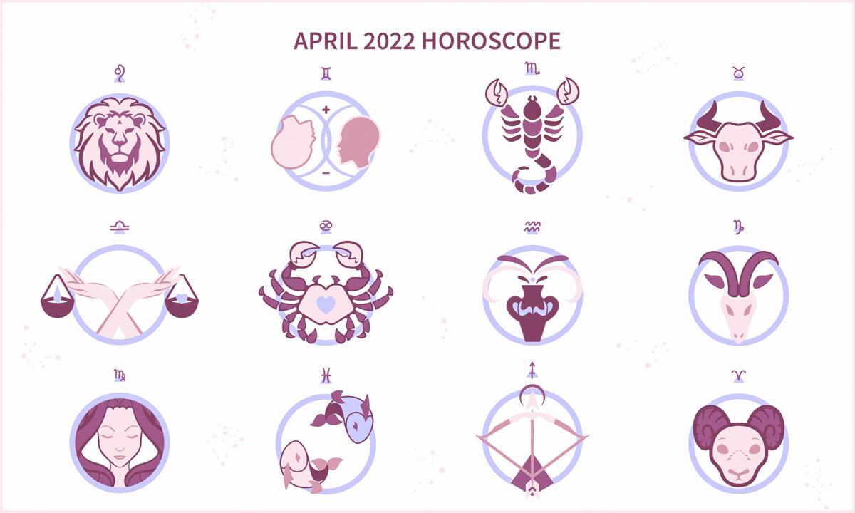 April 2022 horoscope banner