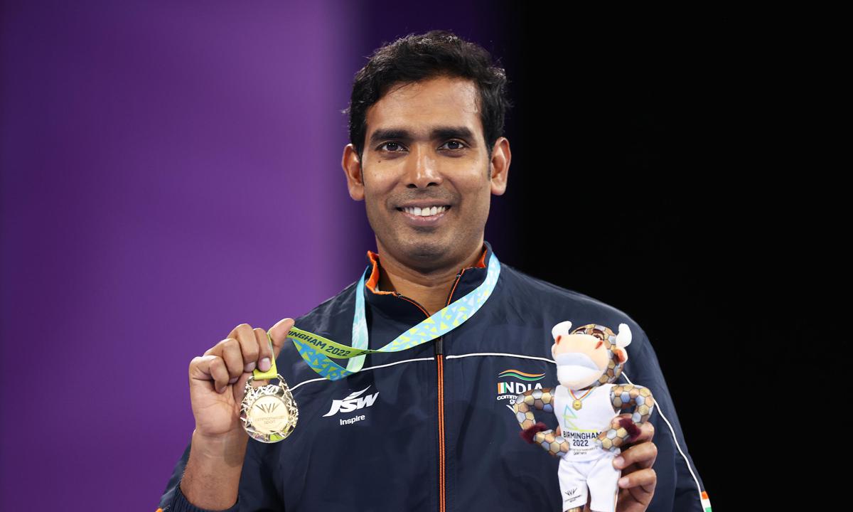 Sharath Kamal won the gold medal at Commonwealth Games 2022