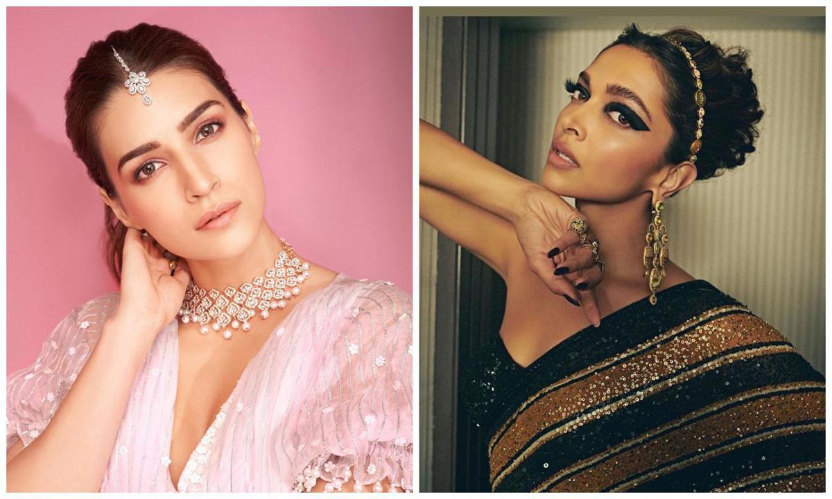 Kriti Sanon and Deepika Padukone Diwali Makeup