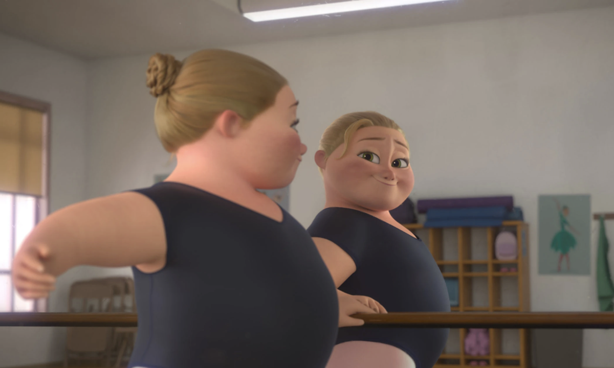 First Plus-Sized Cartoon Character by Disney