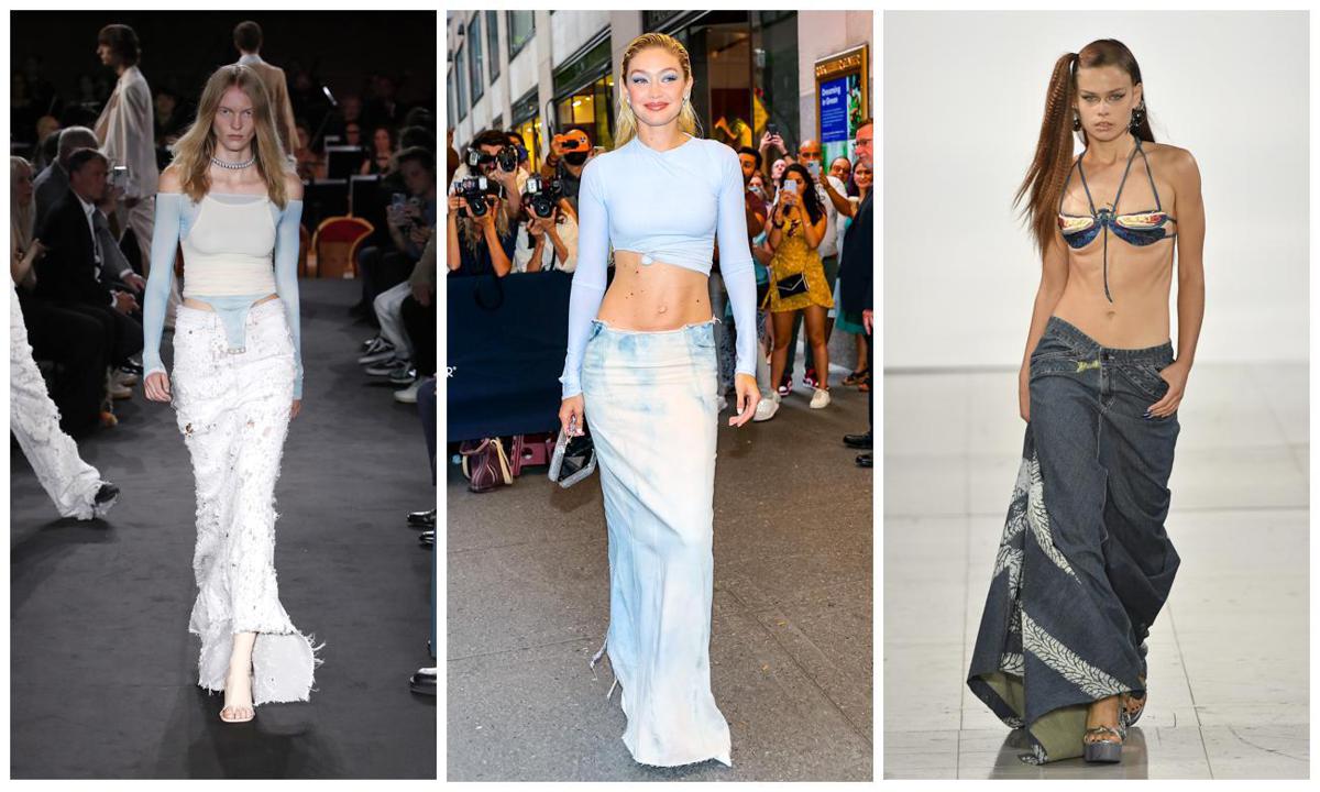 The 90s maxi skirt is back and we have mixed opinions