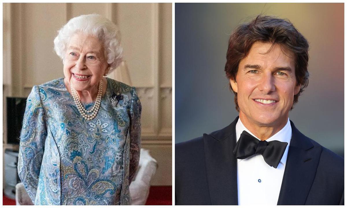 Queen Elizabeth & Tom Cruise