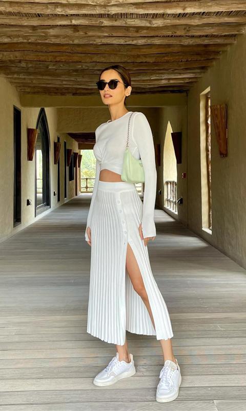 All The Times Manushi Chhillar Wore White And Slayed - HELLO! India