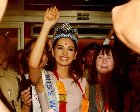 Former Miss World Manushi Chhillar