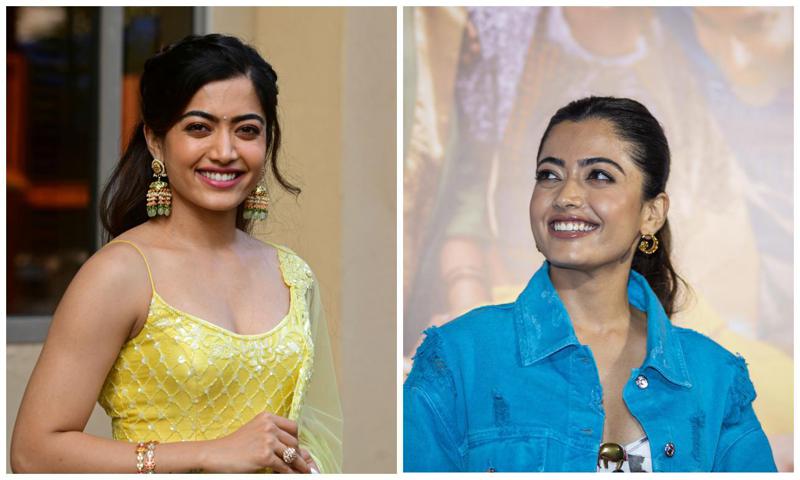 Rashmika Mandanna in Shilpa Reddy – South India Fashion | Hair style on  saree, Simple hairstyle for saree, Bollywood hairstyles