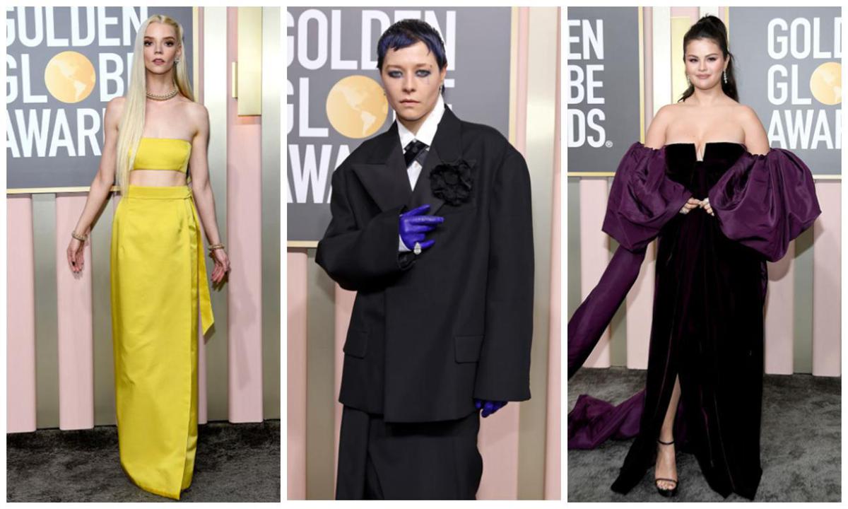 Celebrities At Golden Globe Awards