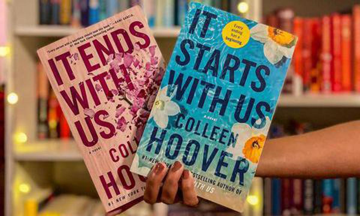 It Starts With Us and It ends With Us By Colleen Hoover 2 Books Collection  Set