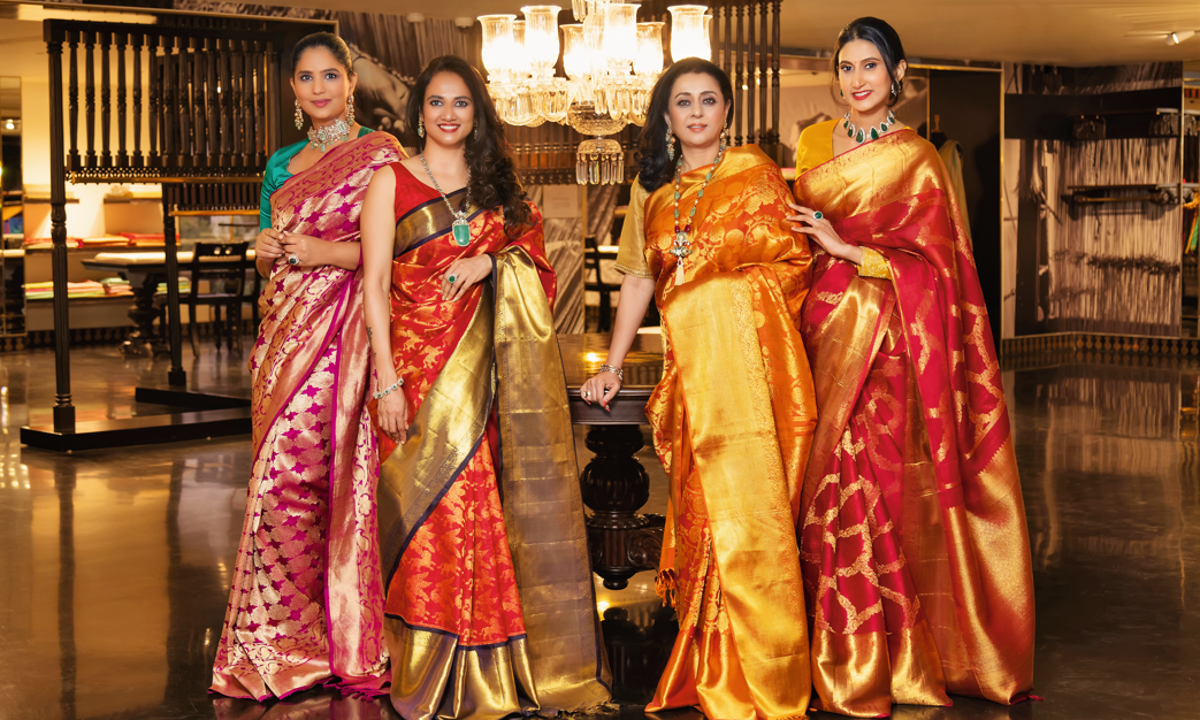 Angadi Ladies Heirloom Saris