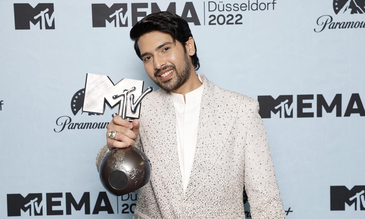 Singer Armaan Malik MTV EMA
