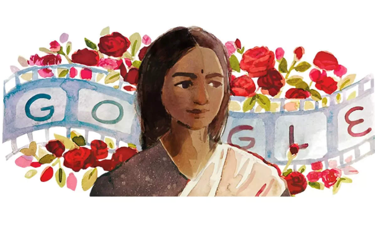 Google Doodle for PK Rosy