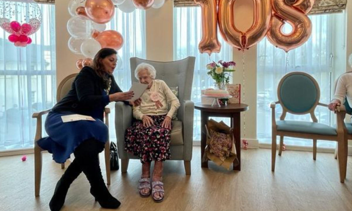 108-year-old Mary Ann Clifton