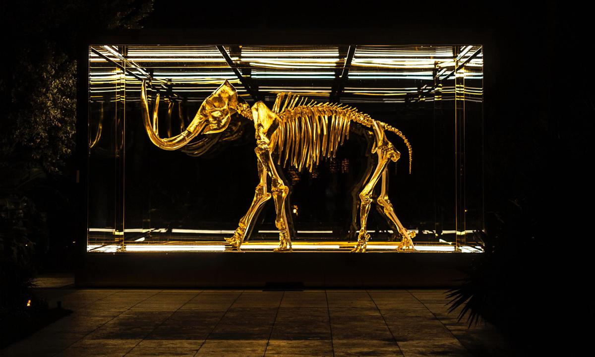 Mammoth in a museum
