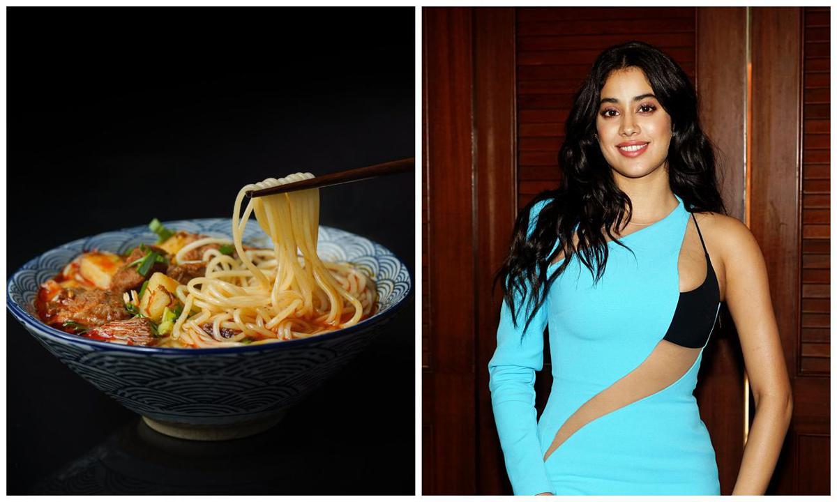 Janhvi Kapoor's low carb noodles