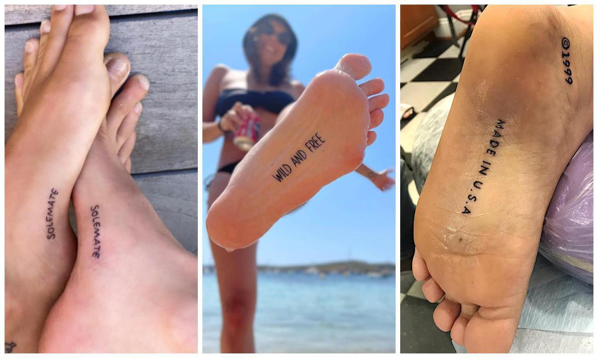 We Are 'Sole-d' On This Barbie-Inspired Foot Tattoo Trend! - HELLO! India