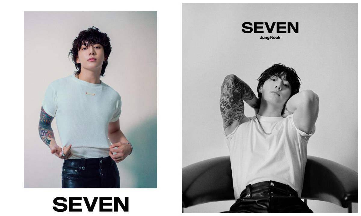 Campaign Photo of Jungkook's 'Seven'