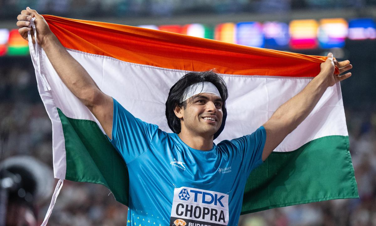 Neeraj Chopra at Athletics World Championship