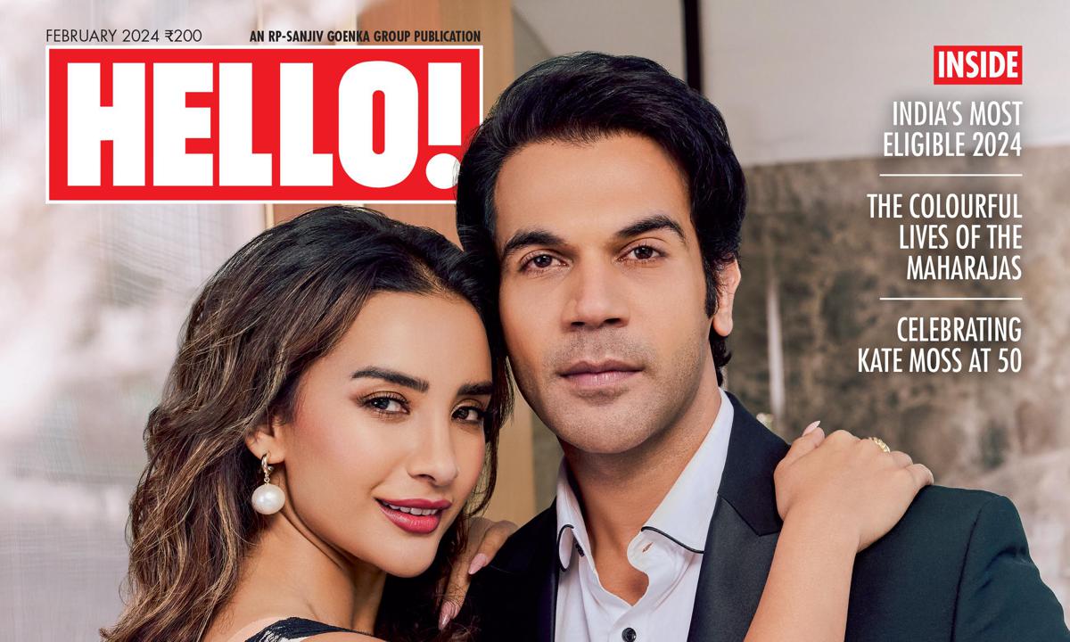 HELLO! India February 2024 cover - Rajkummar Rao and Patralekhaa