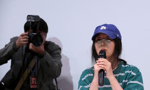 ADOR CEO, Min Hee-Jin attends an Emergency Press Conference for Media
