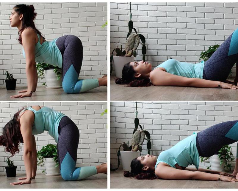 Malaika Arora does this easy yoga asana to stretch sitting muscles